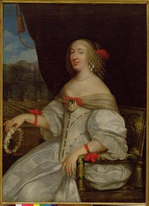 Retrato de Anne-Marie-Louise d&39;Orleans (1627-1693) Duquesa de Montpensier